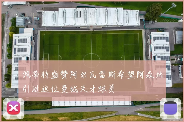 佩蒂特盛赞阿尔瓦雷斯希望阿森纳引进这位曼城天才球员